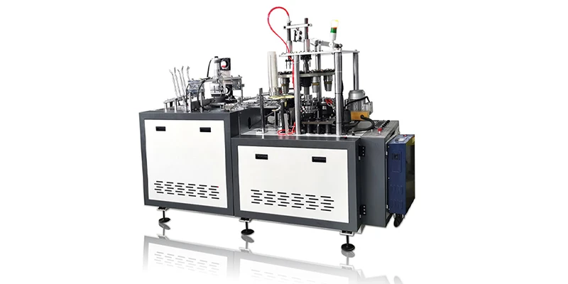 Paper cup forming machine